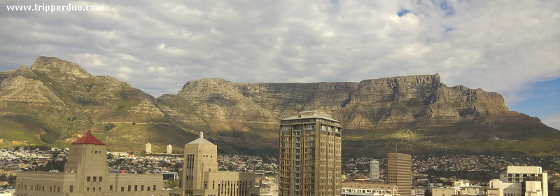 The Magnificent Table Mountain From My Hotel Room